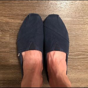 Navy Blue TOMS